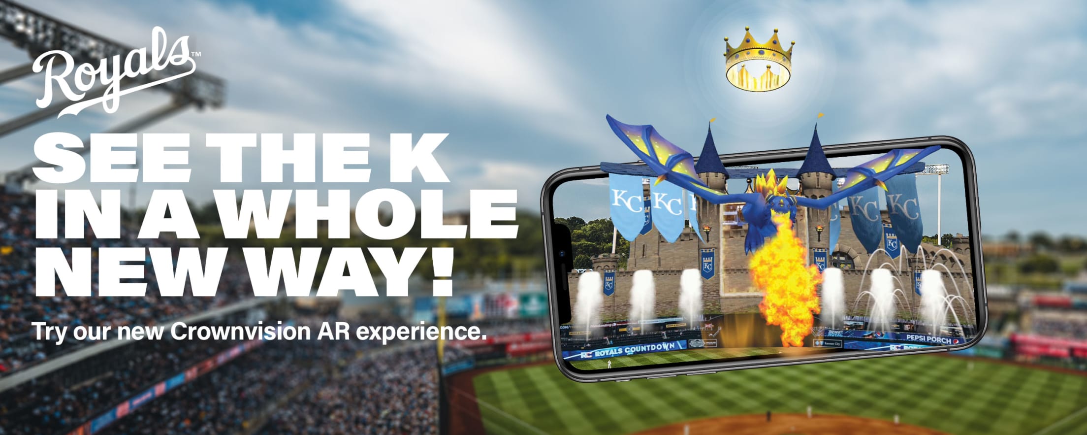 Crown Vision AR: Augment Your Royals Experience! | Kansas City Royals