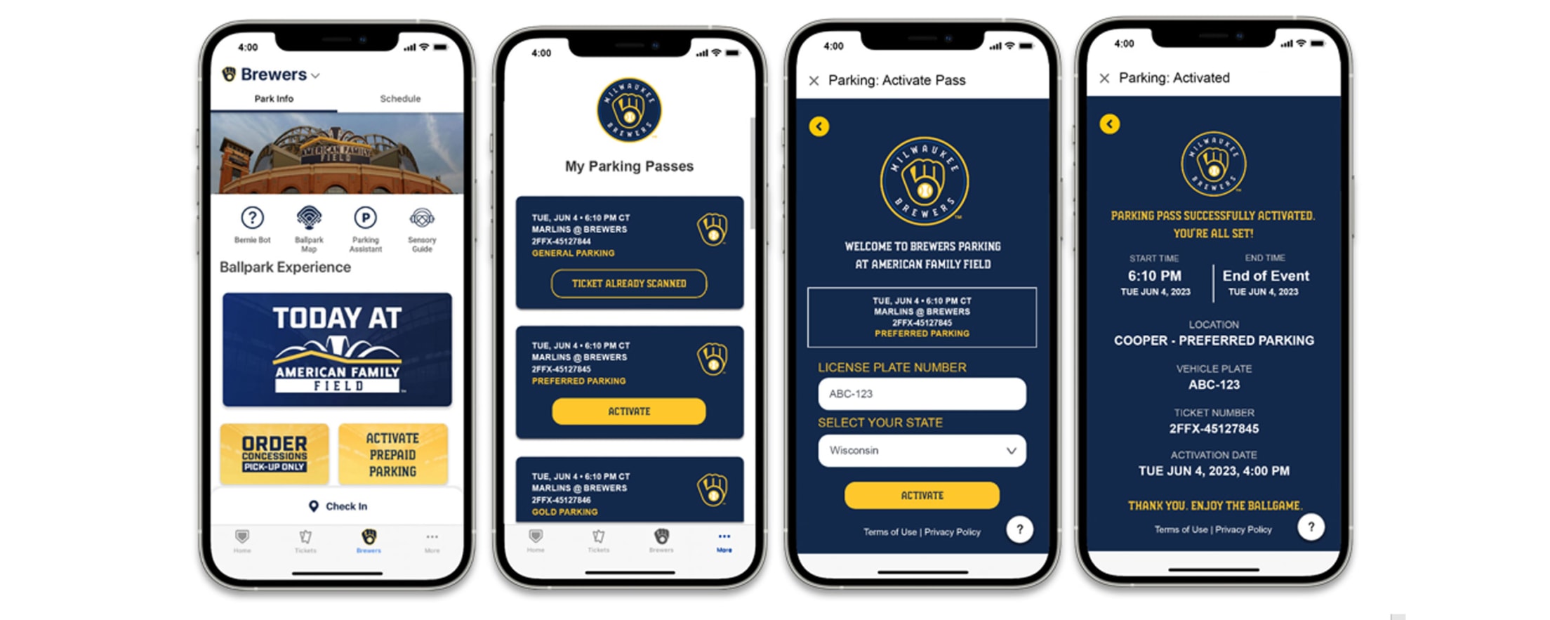 Parking Activation American Family Field Milwaukee Brewers