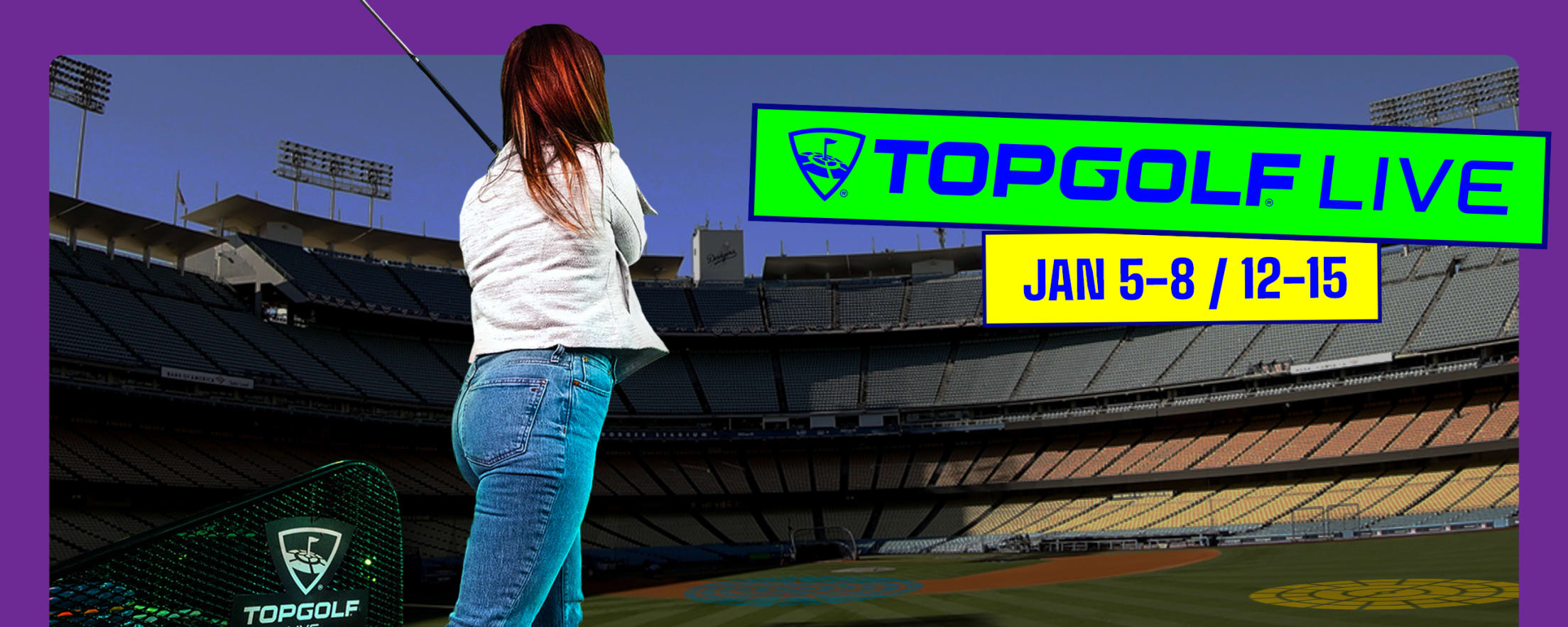 Topgolf Live Stadium Tour Los Angeles Dodgers