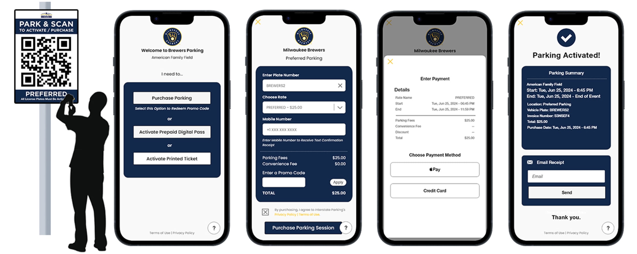 Parking Activation American Family Field Milwaukee Brewers