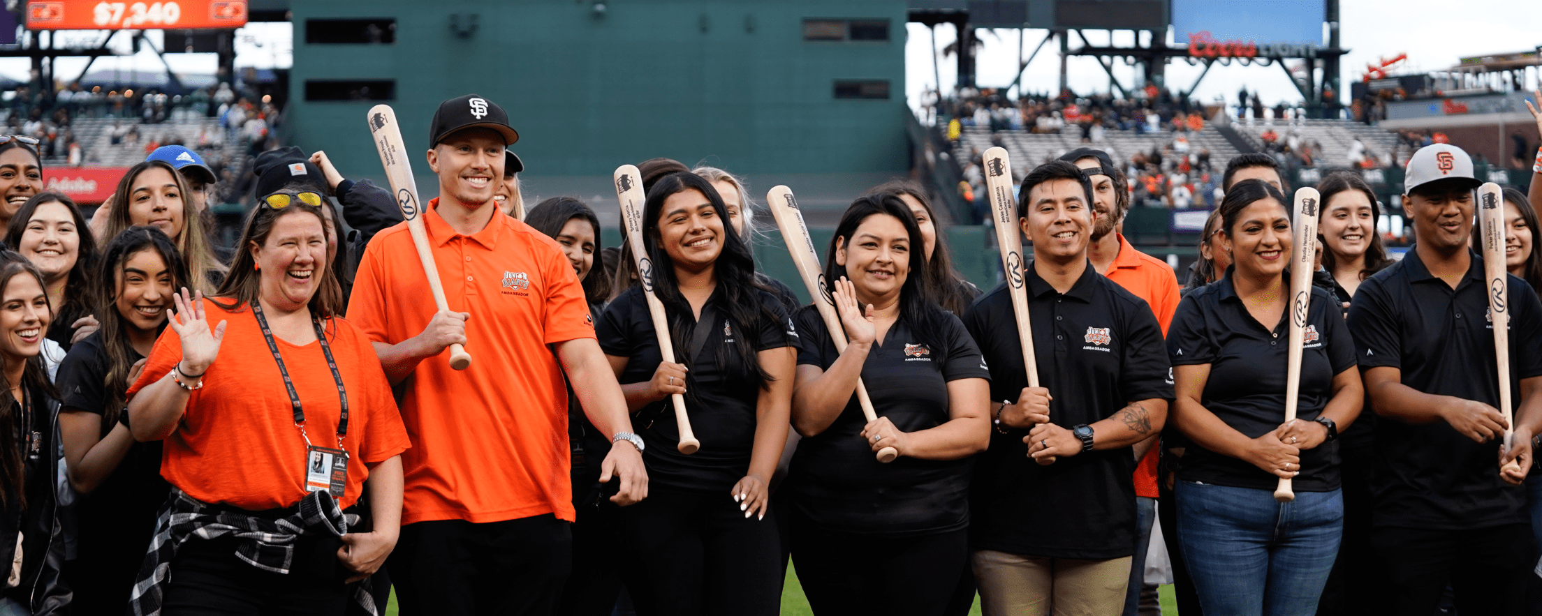  San Francisco Giants Blank Cream Golden Program Youth