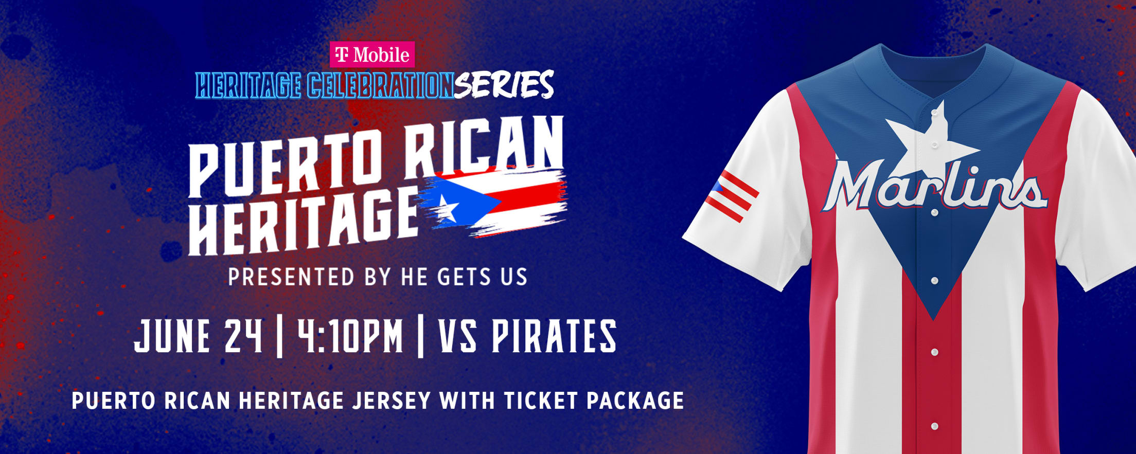 Miami Marlins – Puerto Rican Heritage Jersey