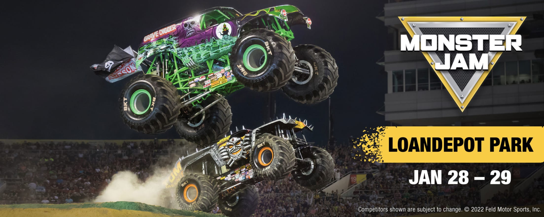 Monster Jam at loanDepot park Miami Marlins