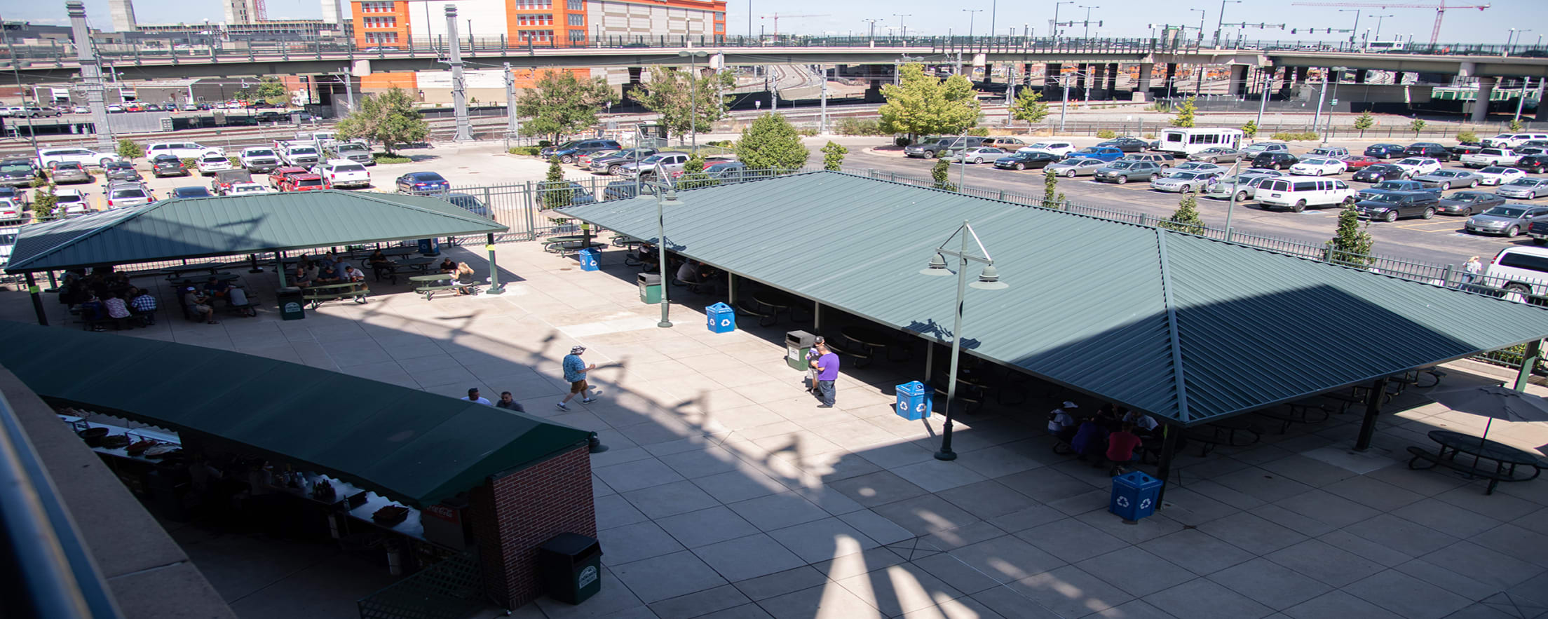 Shaded and Covered Seating at Coors Field 
