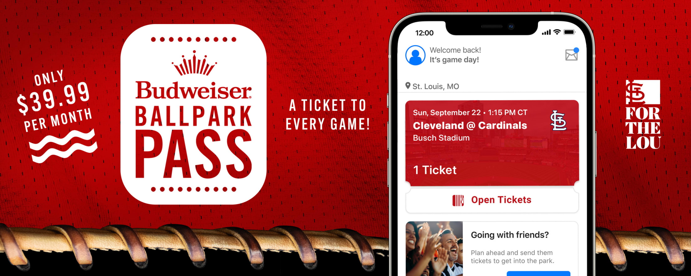 Budweiser Ballpark Pass St. Louis Cardinals