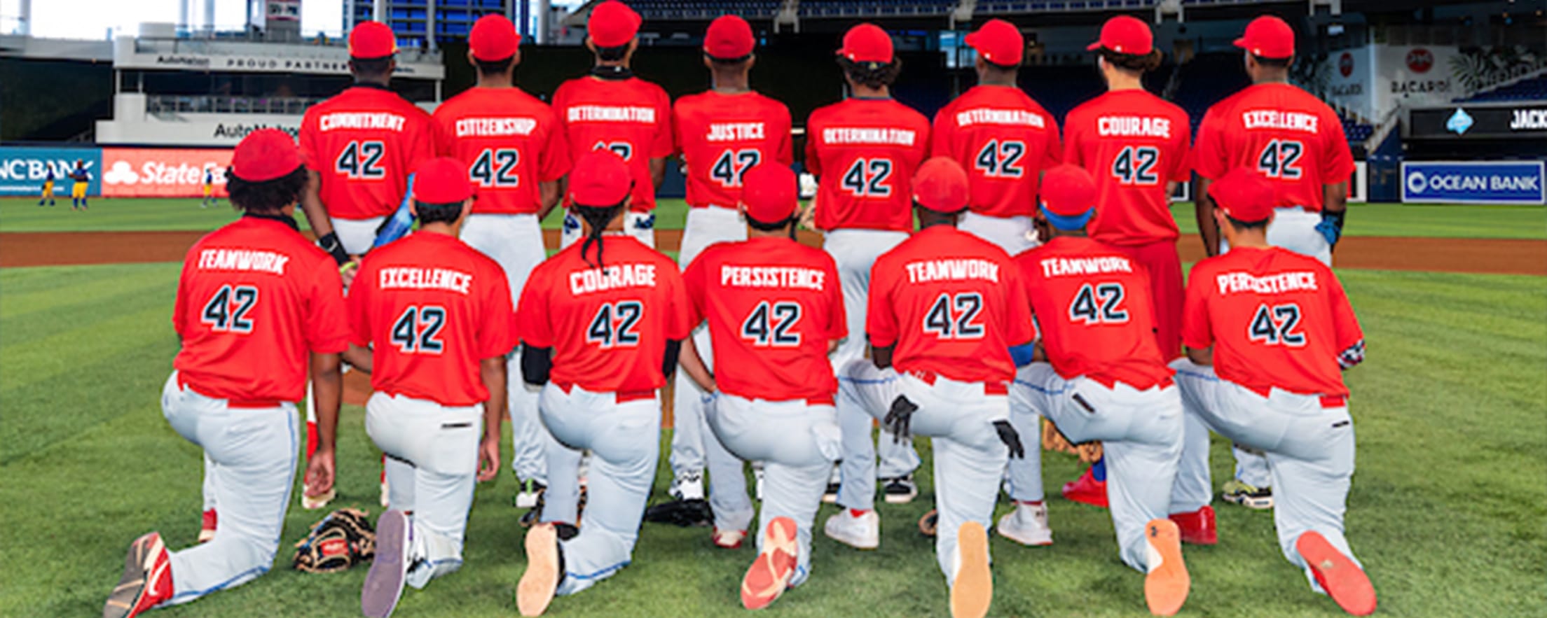 Marlins focus on youth for Jackie Robinson Day