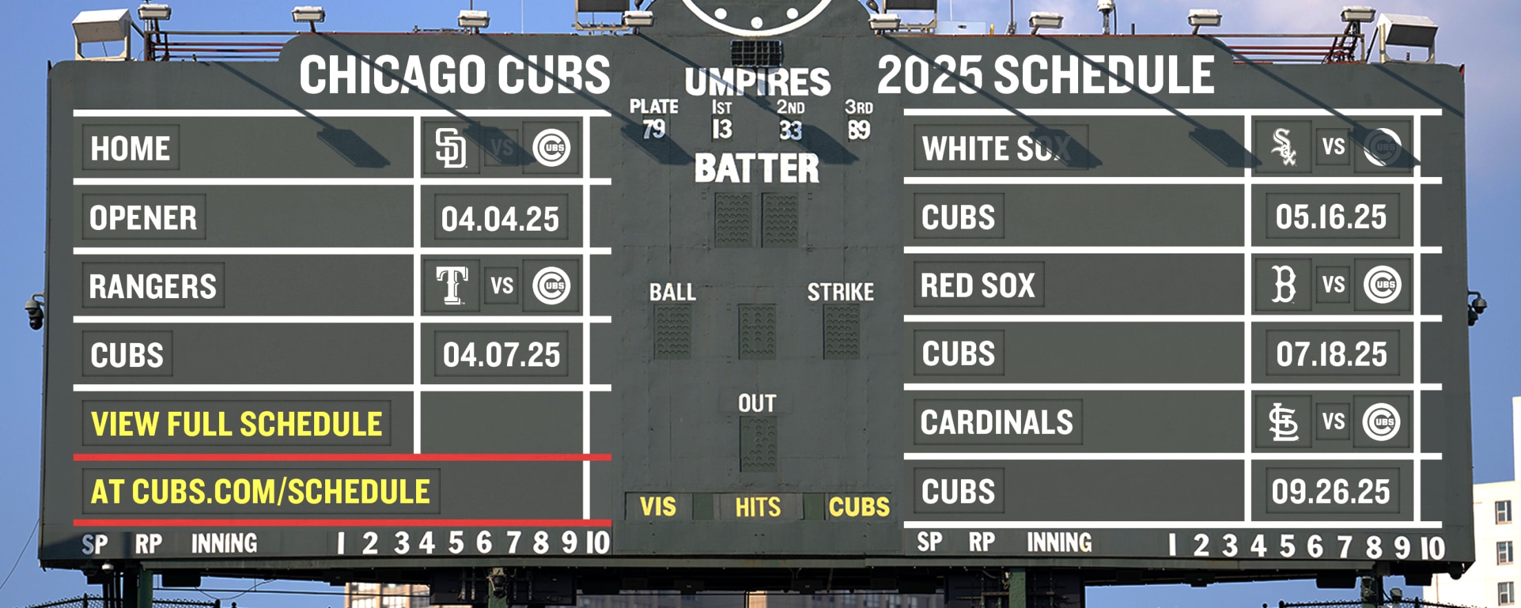 Cubs Ticket Information | Chicago Cubs