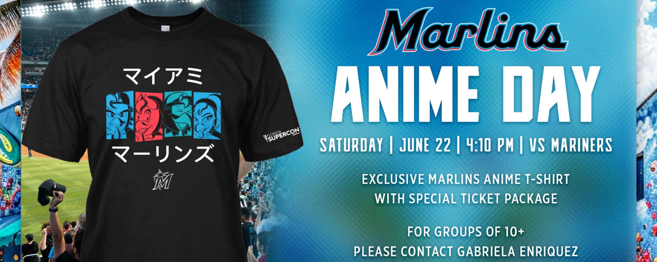 Marlins Anime Day | Miami Marlins