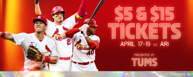 TUMS Ticket Offer  St. Louis Cardinals