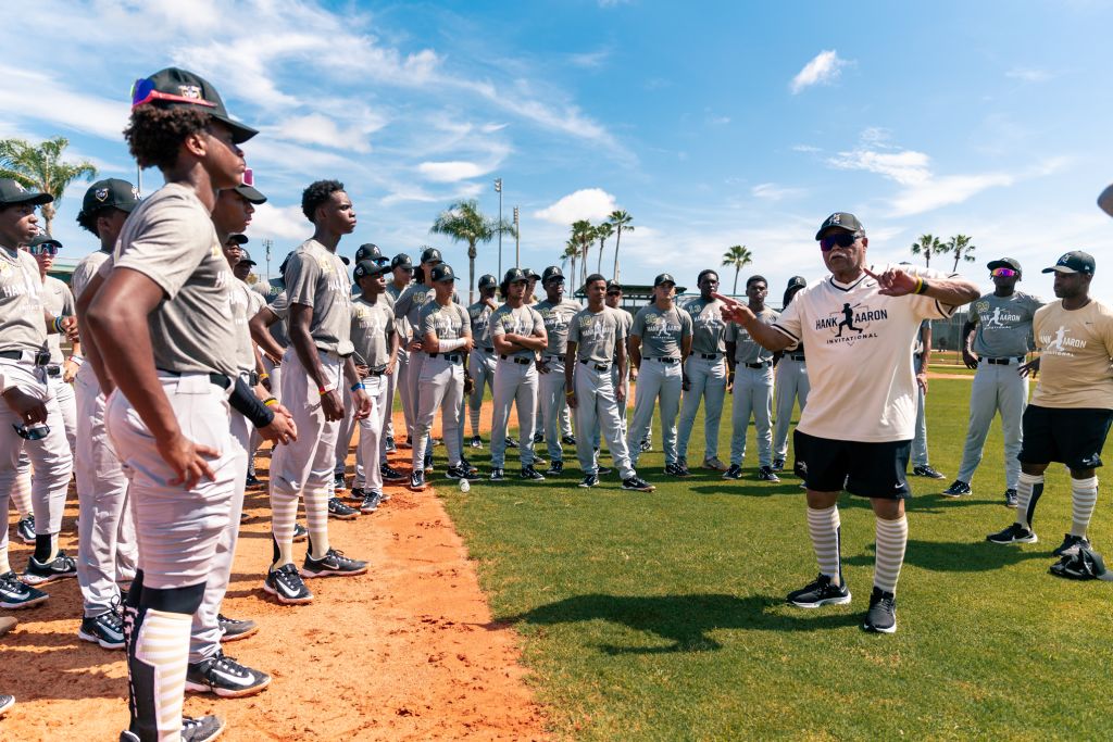 Palmetto's Trey Lawrence shines at Hank Aaron Invitational Showcase