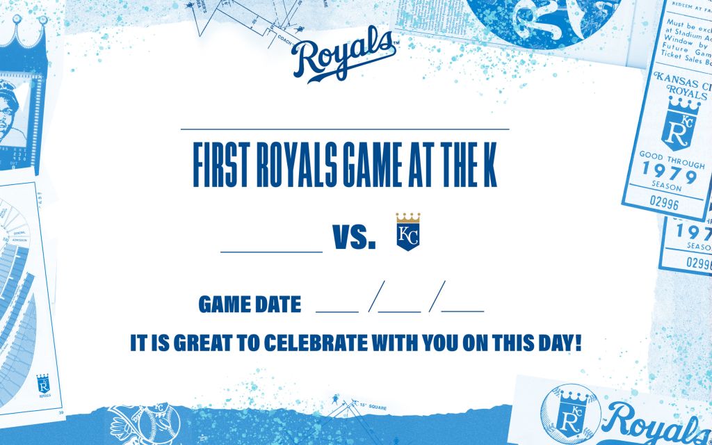 Kansas City Royals Game Ticket Gift Voucher