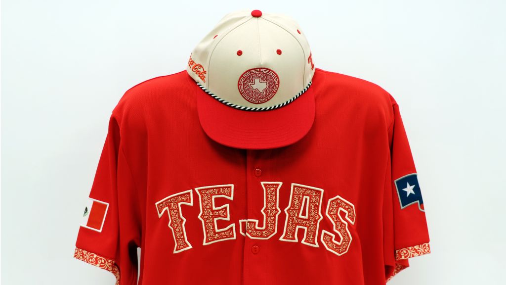 Men’s Texas Rangers Mexican Heritage Night Jersey – All Stitched