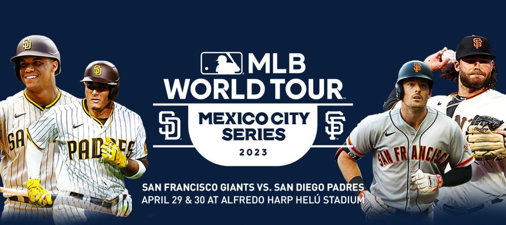 MLB World Tour Mexico City Series 2023 San Diego Padres vs San Francisco  Giants T-Shirt - Yesweli