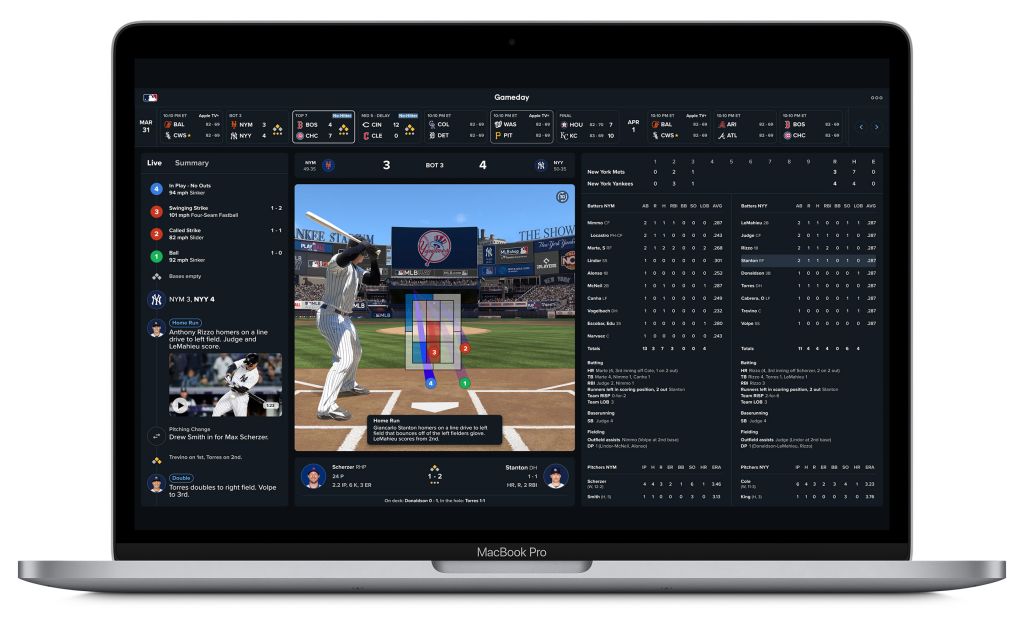 MLB Gameday: Real-time MLB scores for your favorite teams