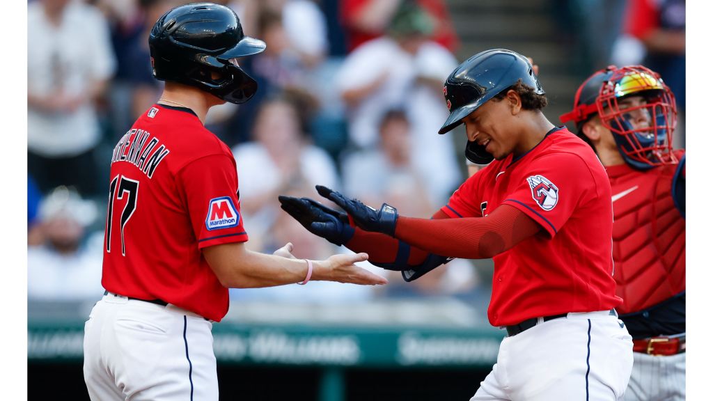 Game Used Jersey - Bradley Zimmer #4 - Twins @ Indians 9/7/21, White Sox @  Indians 9/26/21