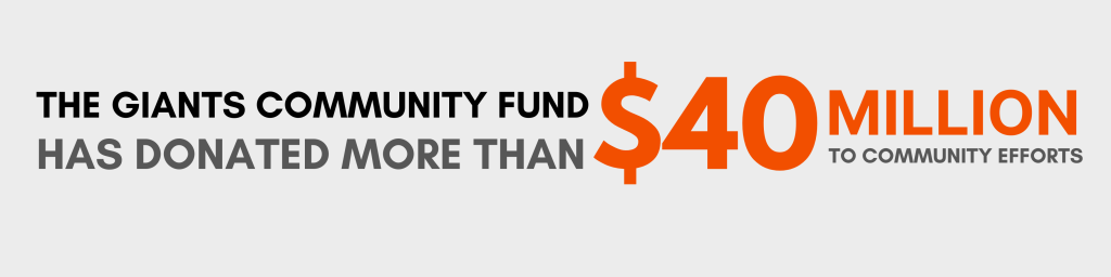 Giants Community Fund | San Francisco Giants