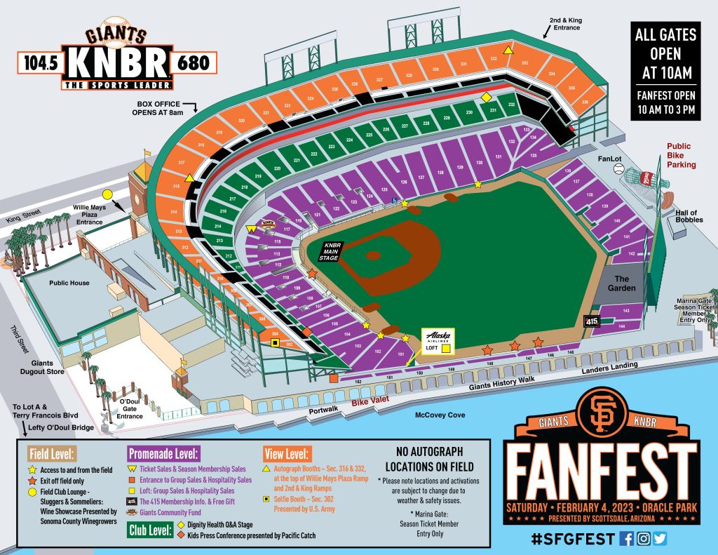 KNBR Giants FanFest San Francisco Giants
