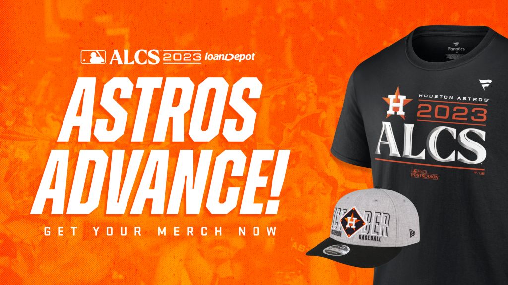 Official houston Astros Nike AL West Division Champions NEWS T