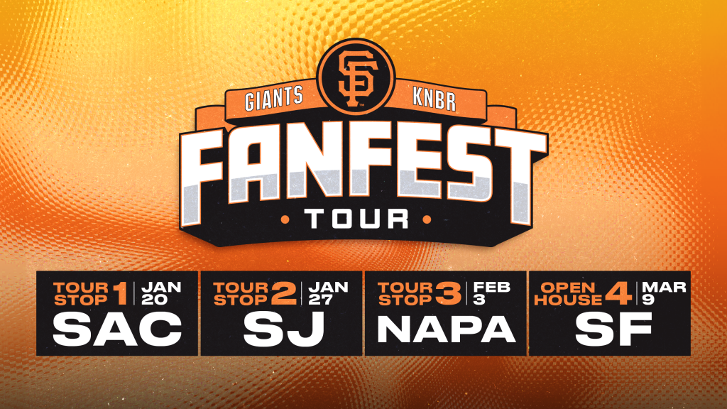 2024 Giants & KNBR FanFest Tour San Francisco Giants