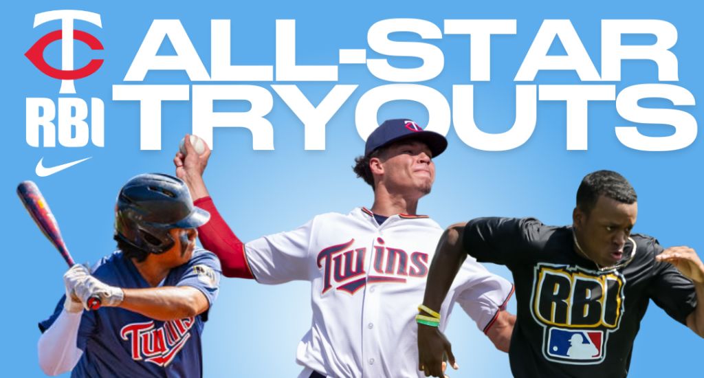 Twins Nike RBI AllStar Program Minnesota Twins