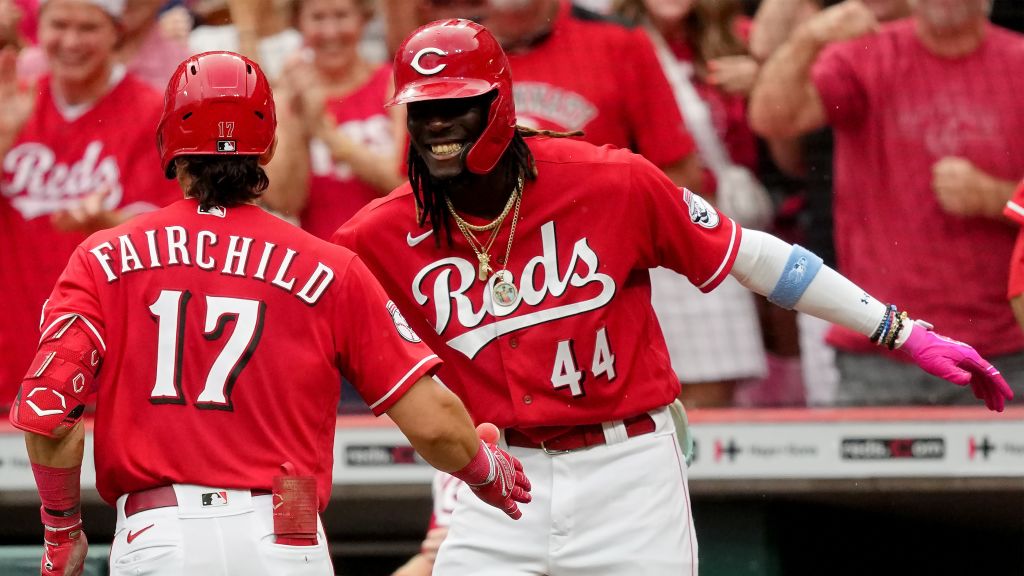 Cincinnati Reds - Our Reds Rookies photo shoot with Sonny