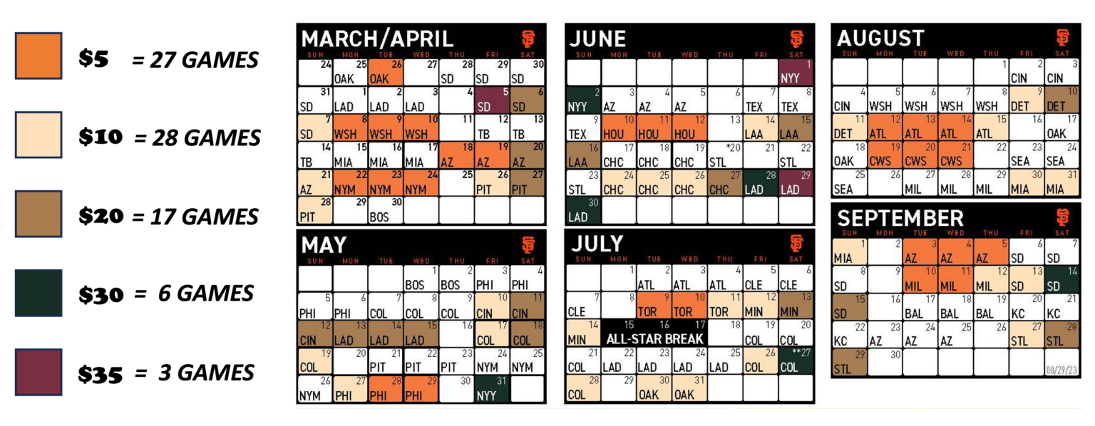 SF Giants Schedule: MLB releases times, dates for 2020 season