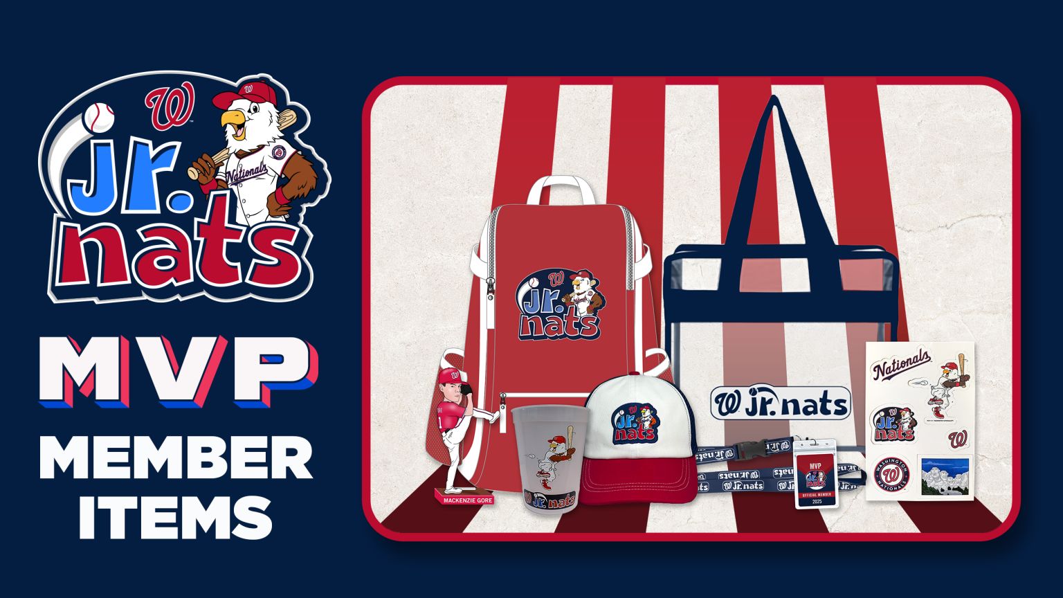 Washington Nationals Kids Jersey – Sizes 4-5-6 S-M-L (Minor Flaw/Red)