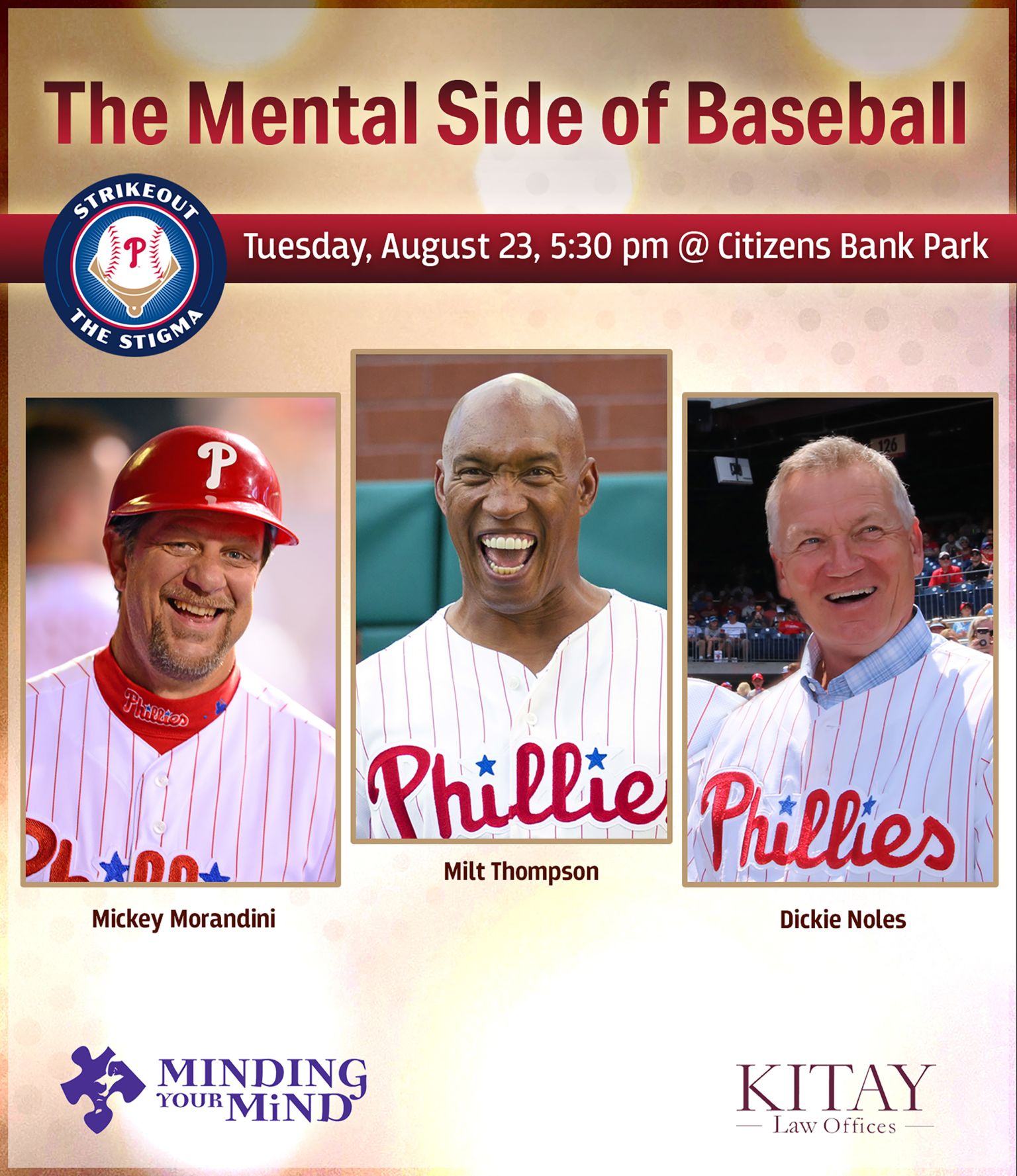 Strike Out The Stigma | Philadelphia Phillies