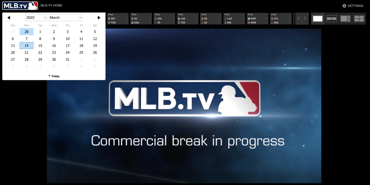 MLB.TV Subscription Access How to View