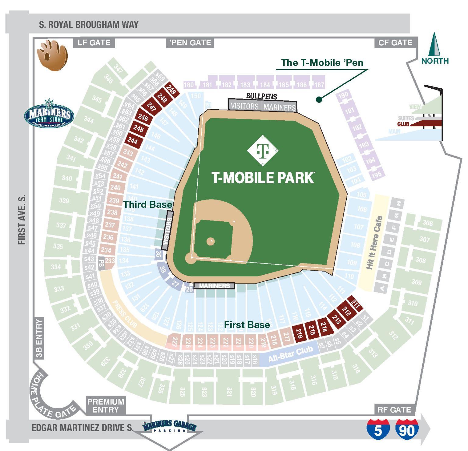 Twins at Mariners Tickets in Seattle (T-Mobile Park) - Jun 30, 2024, Time  TBD