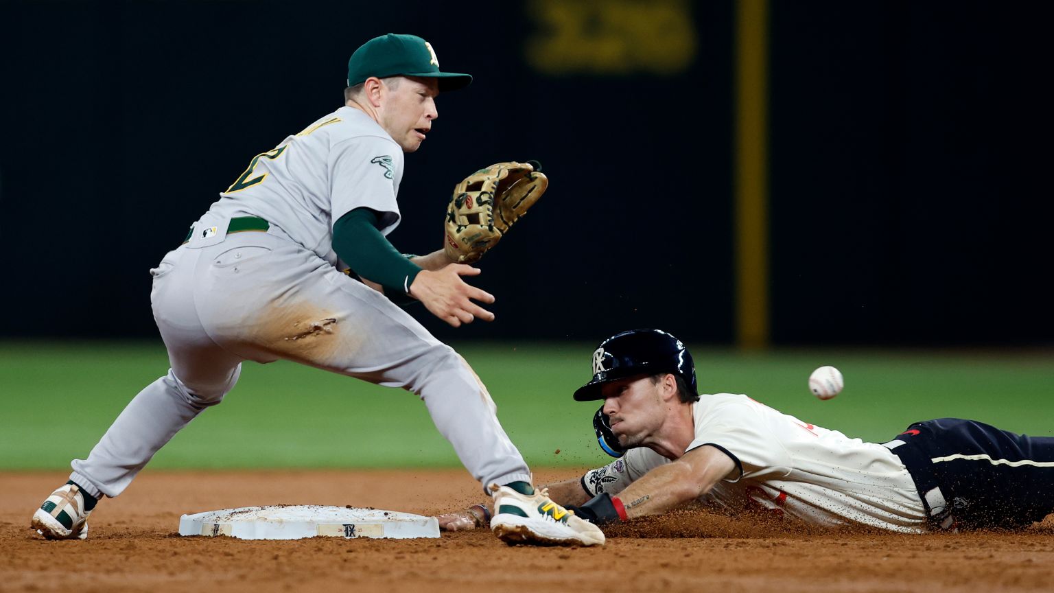 Second baseman Joe Morgan of the Oakland Athletics down and ready in  News Photo - Getty Images