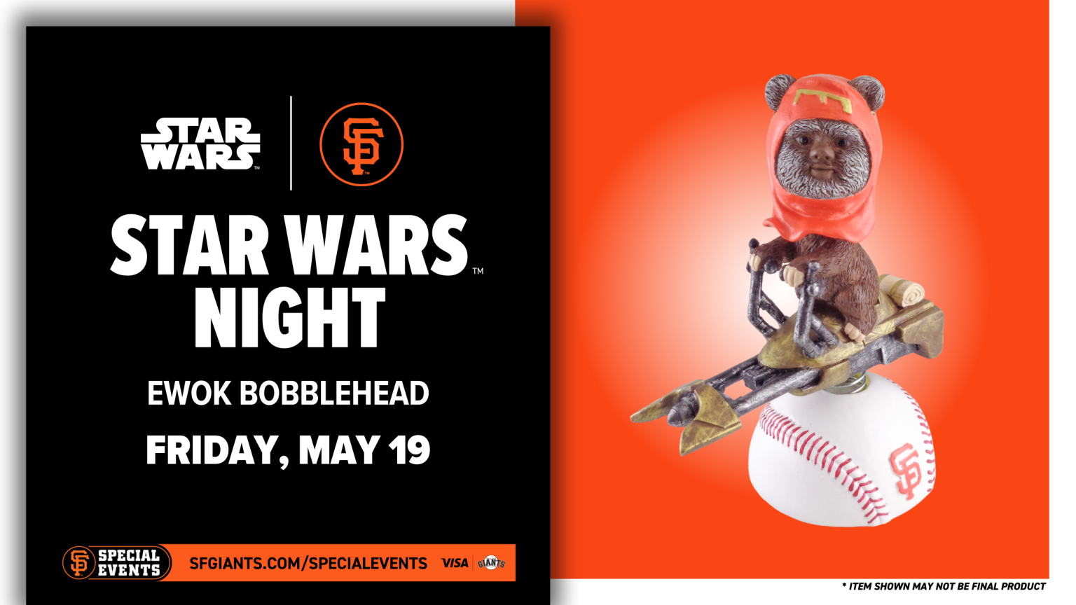 Official Youth San Francisco Giants Black Star Wars This is the