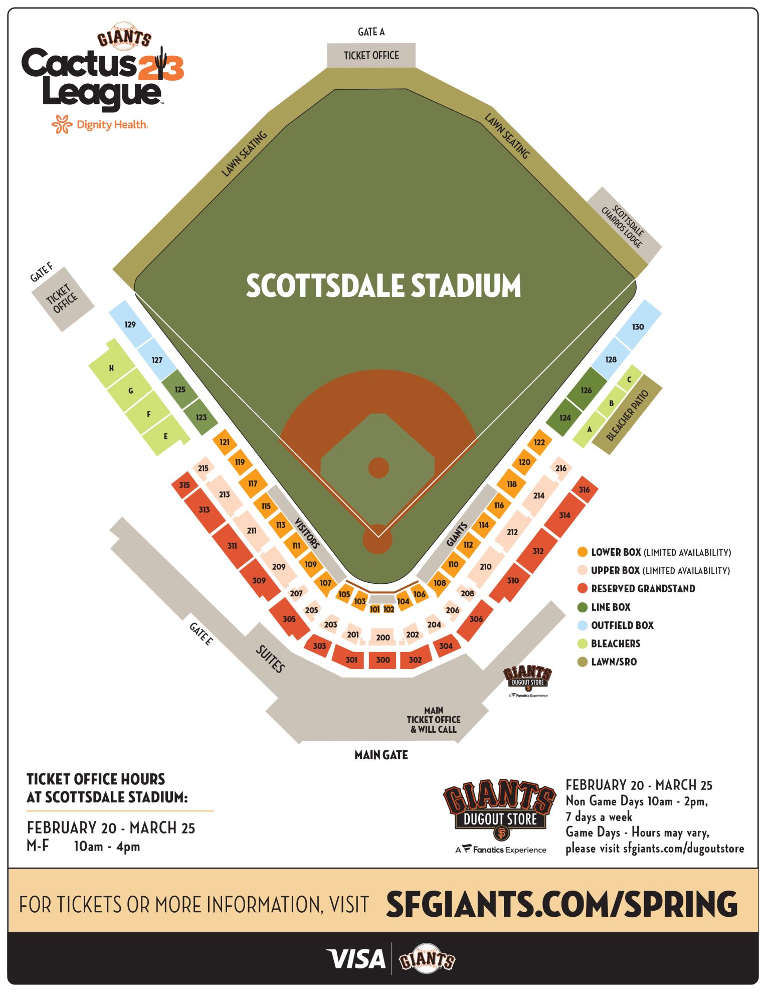 Scottsdale Stadium Tickets & Seating Chart - ETC