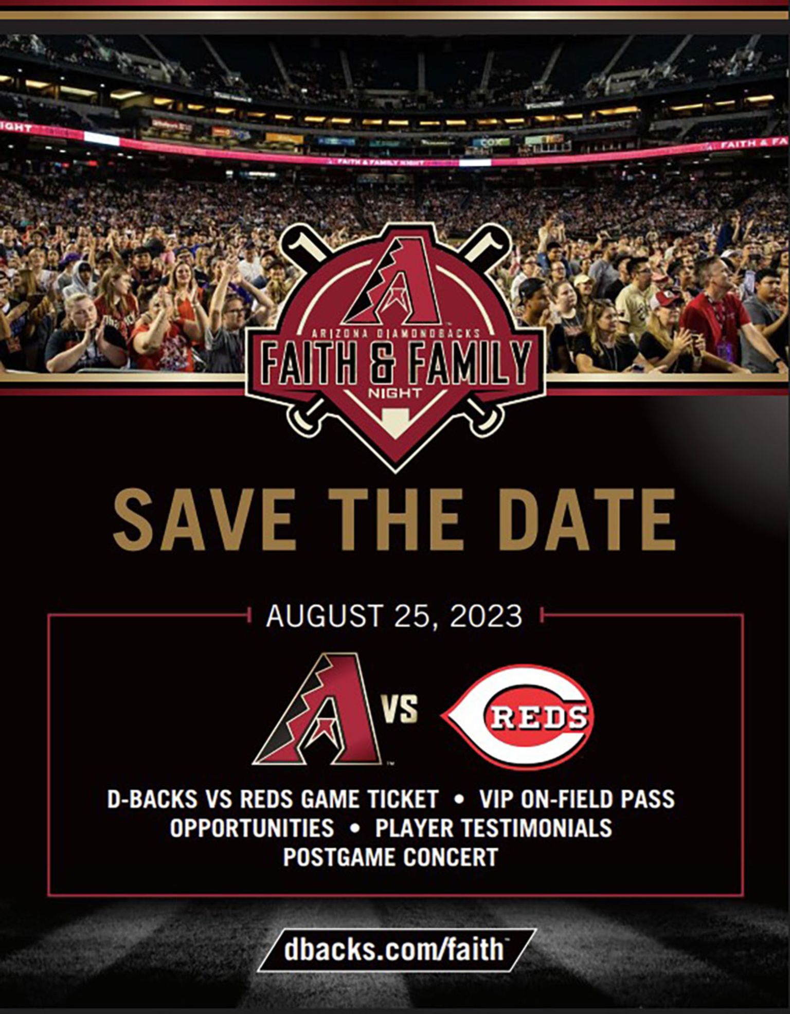 Faith & Family Night Arizona Diamondbacks