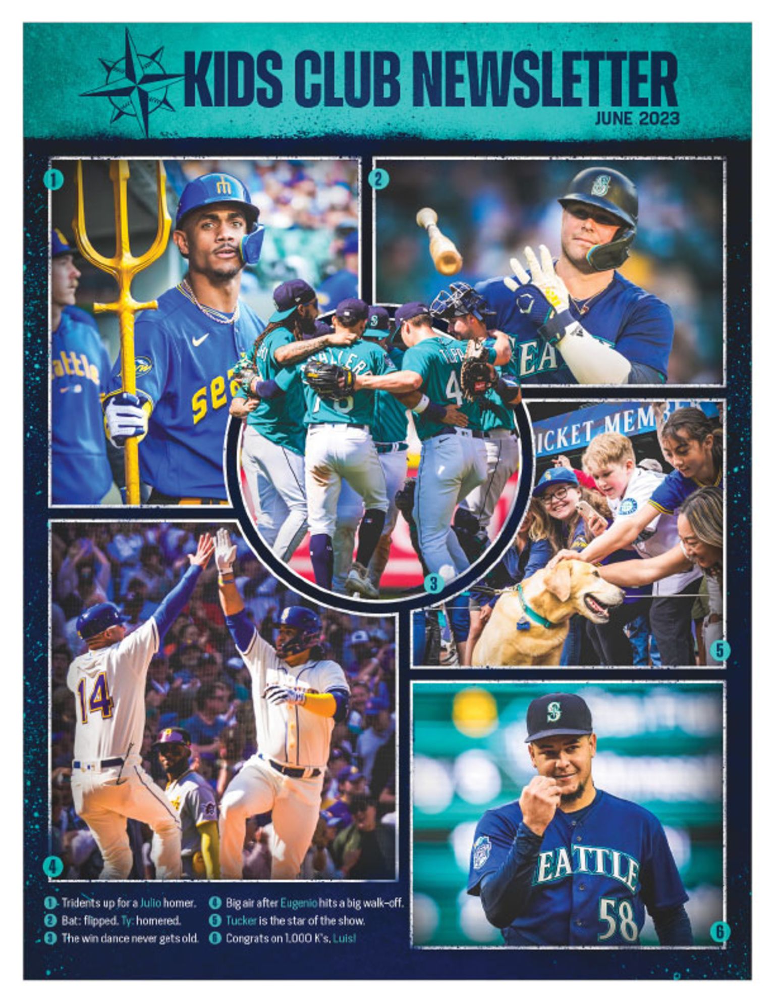 Mariners Kids Club Newsletter Seattle Mariners