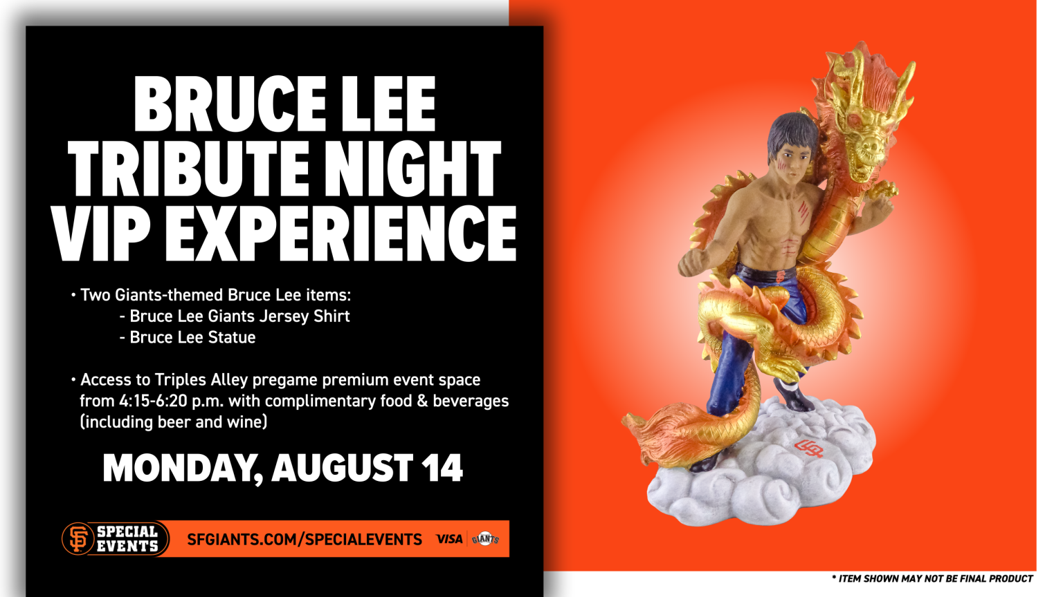 Bruce Lee Tribute Night, Special Event