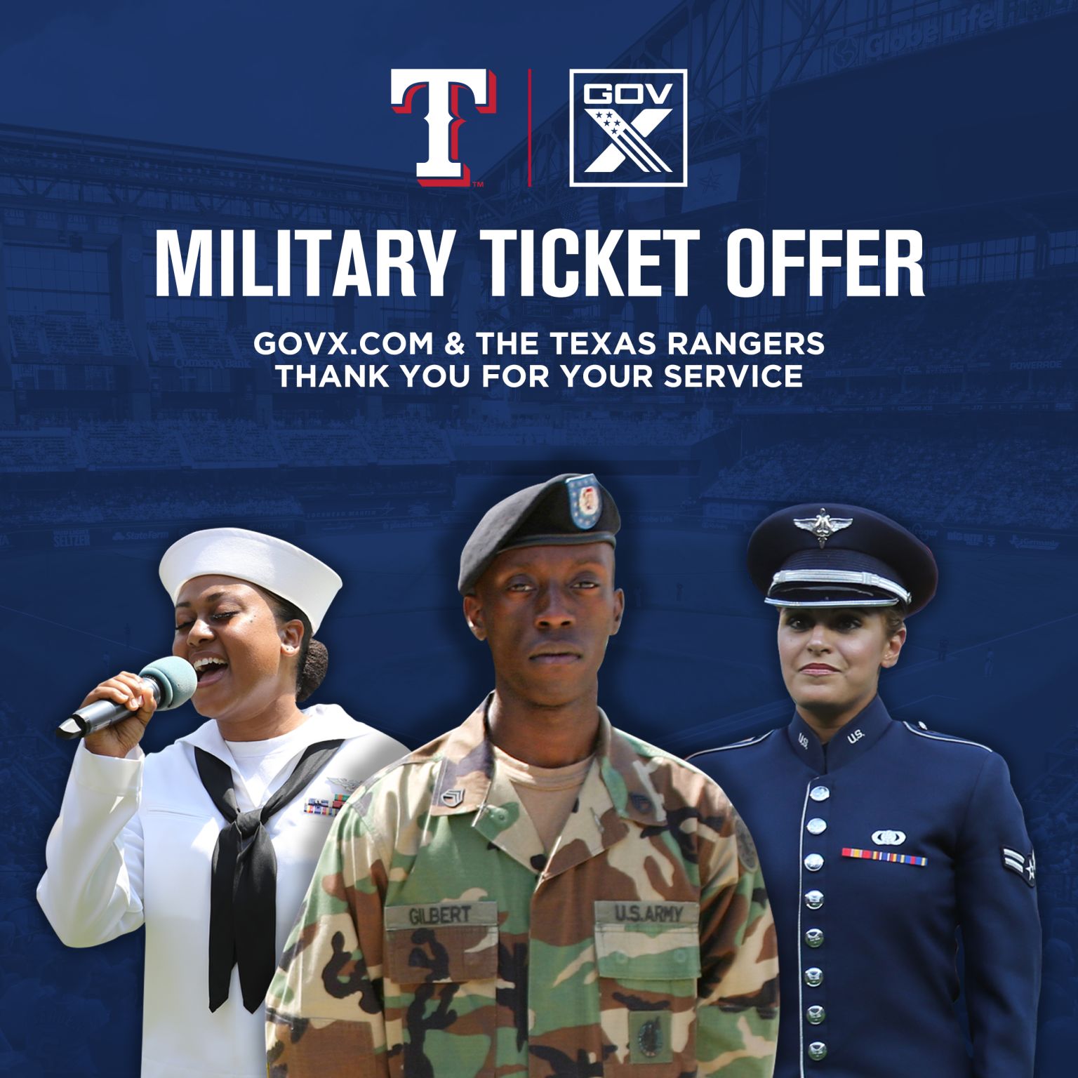 Rangers Military Appreciation Collection