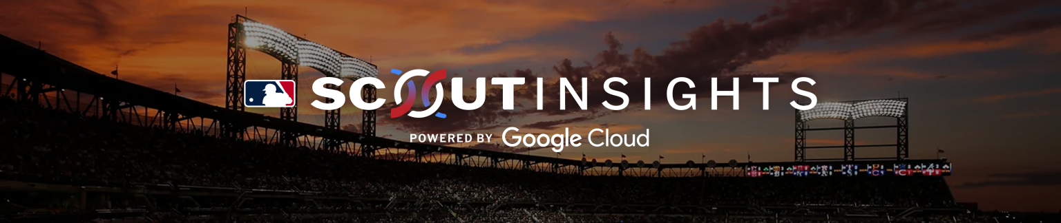 MLB Scout Insights, powered by Google Cloud AI | MLB.com