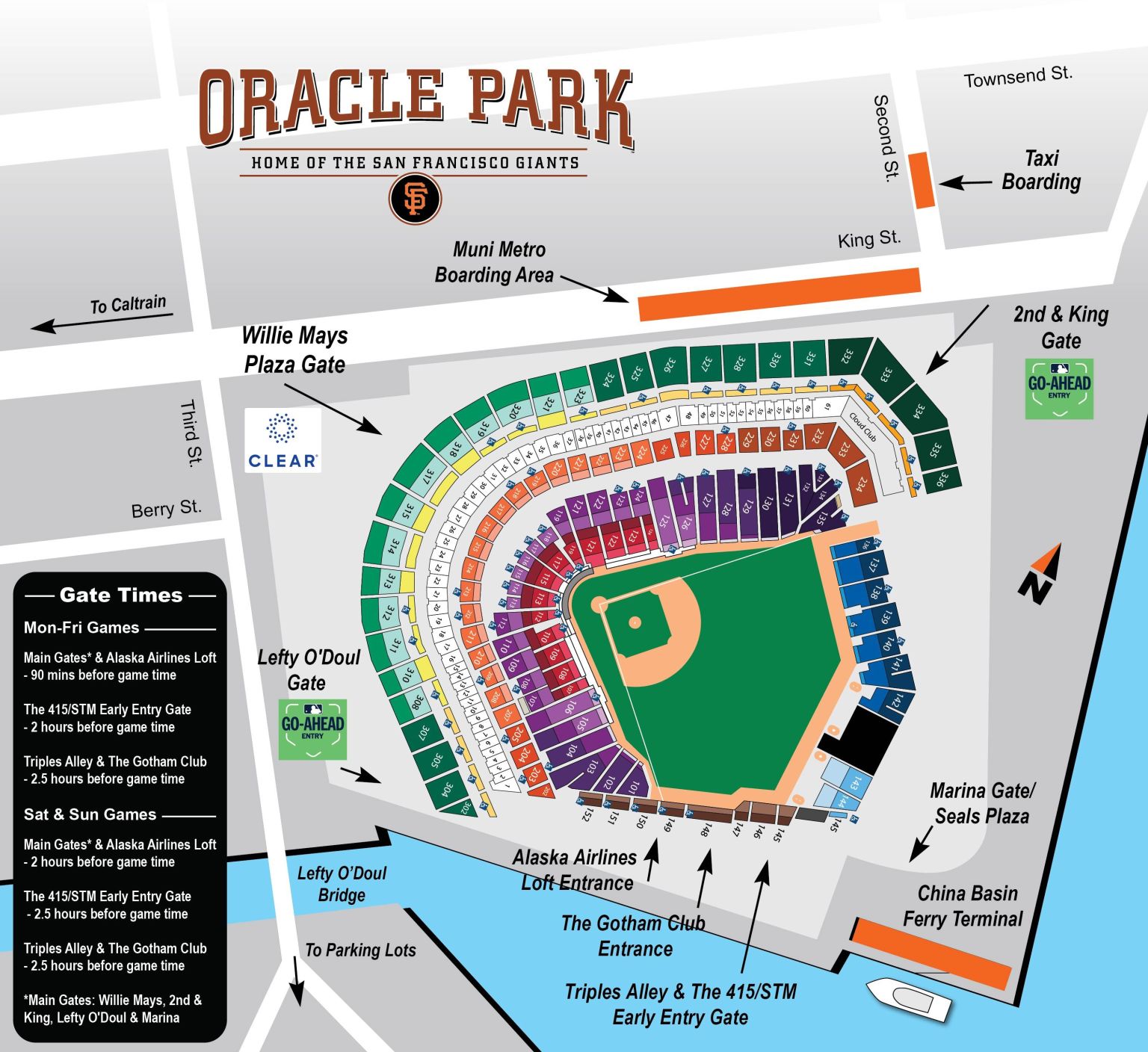 Oracle Park Policies and Procedures | San Francisco Giants