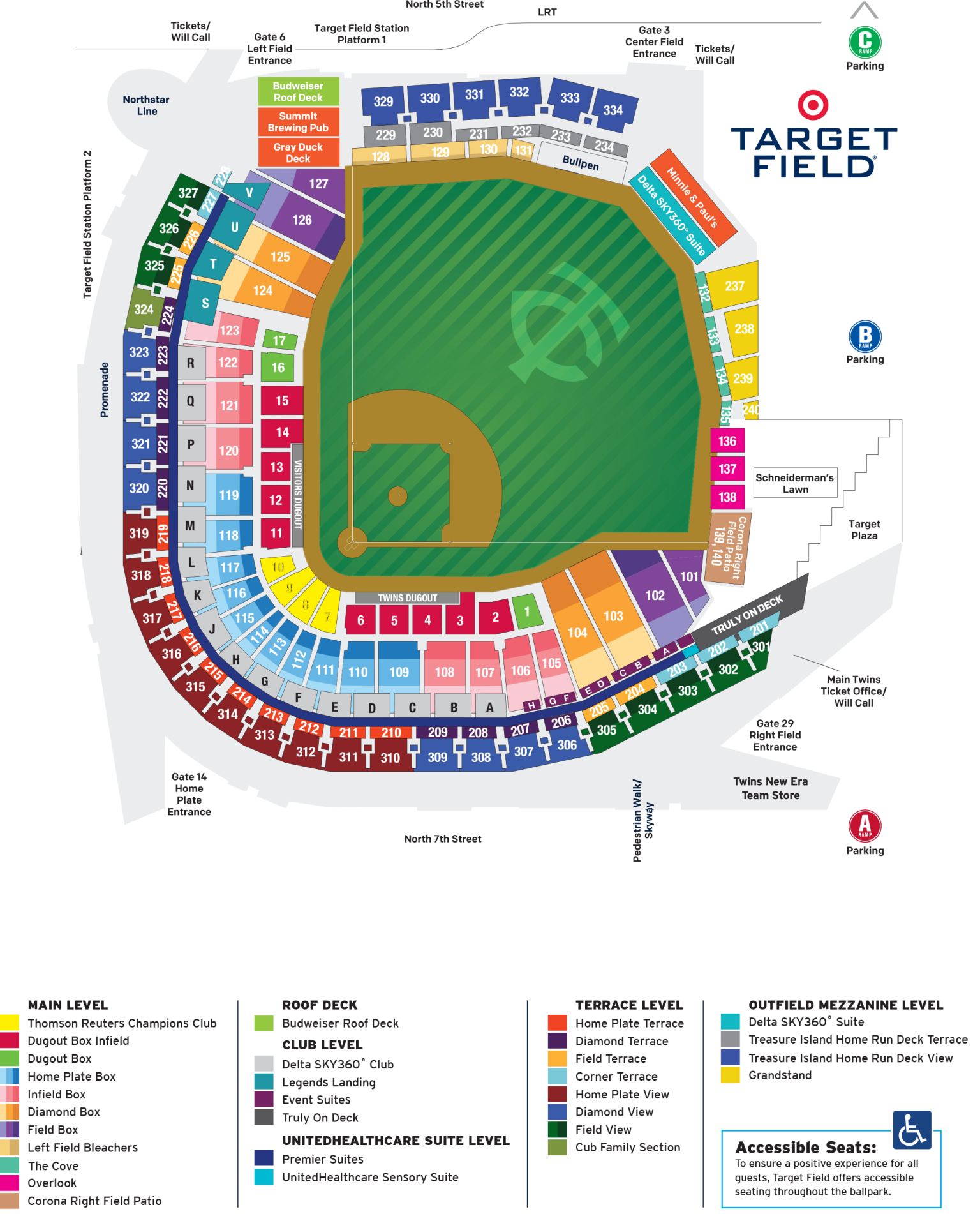 Ballpark Profile: Target Field – Page 4 – Ballpark Blueprints