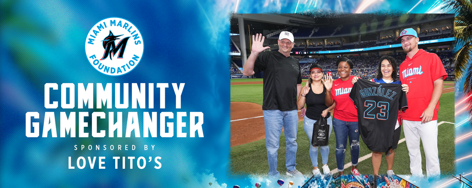Marlins Foundation Community Gamechanger Miami Marlins