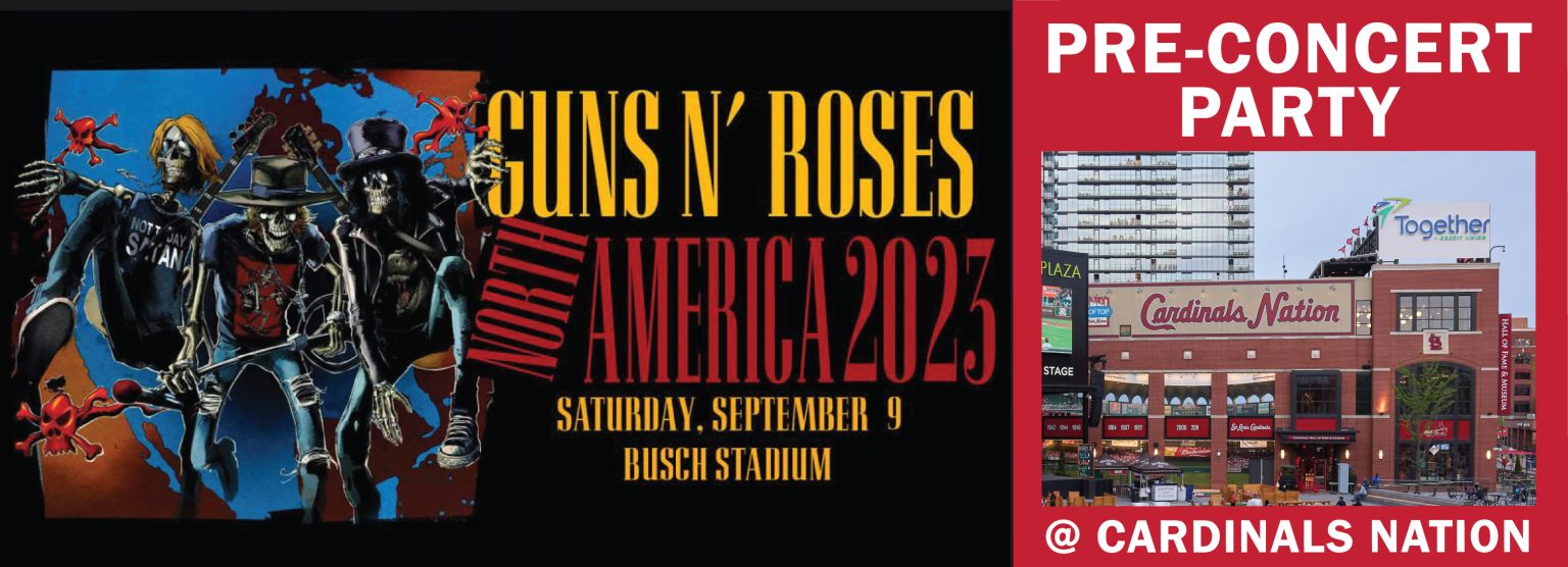 Guns N' Roses September 09, 2023 Busch Stadium St Louis, Mo Shirt, hoodie,  sweater, long sleeve and tank top