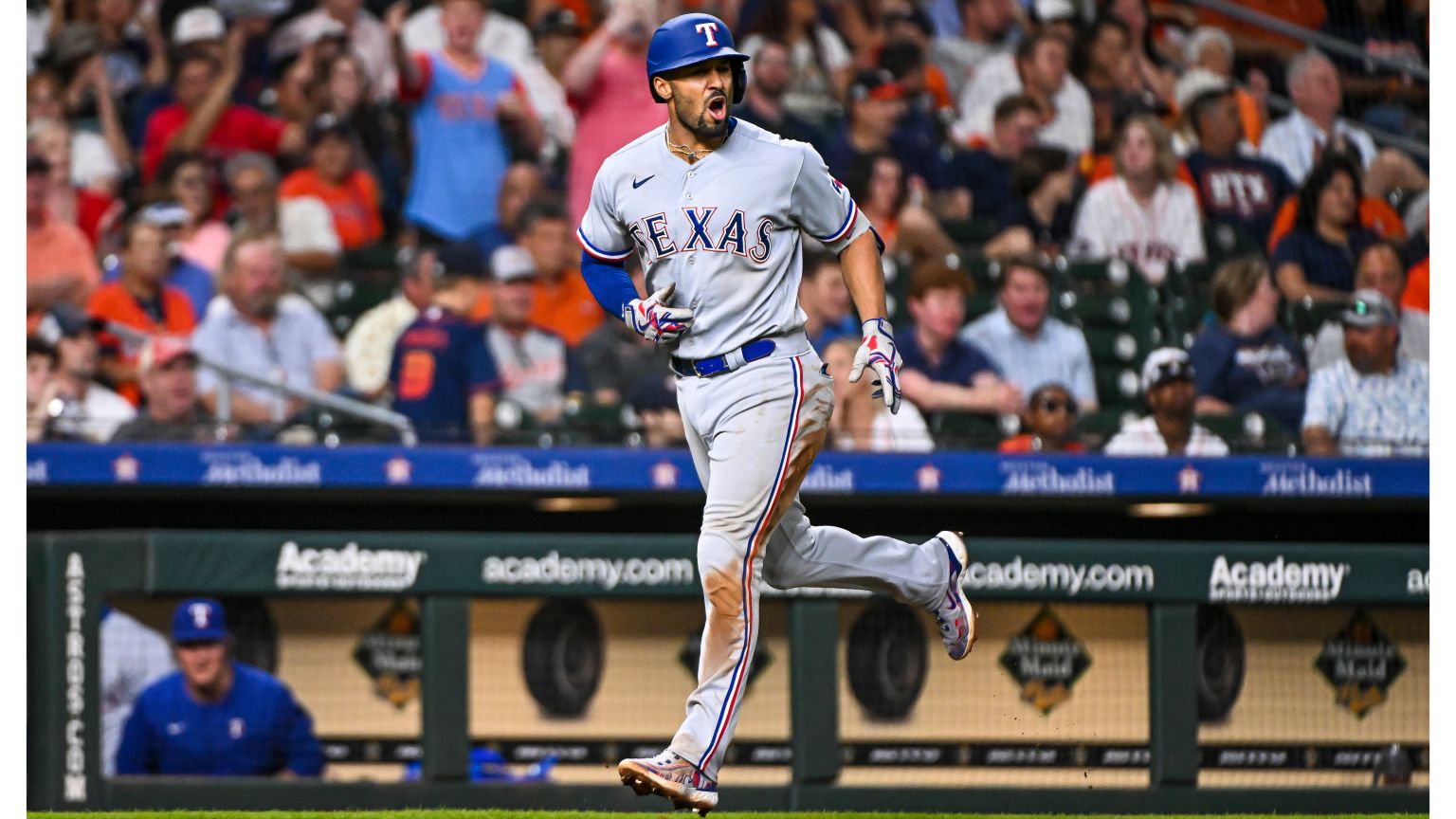 Texas Rangers' Choo Shin-soo hits 200th career homer to become