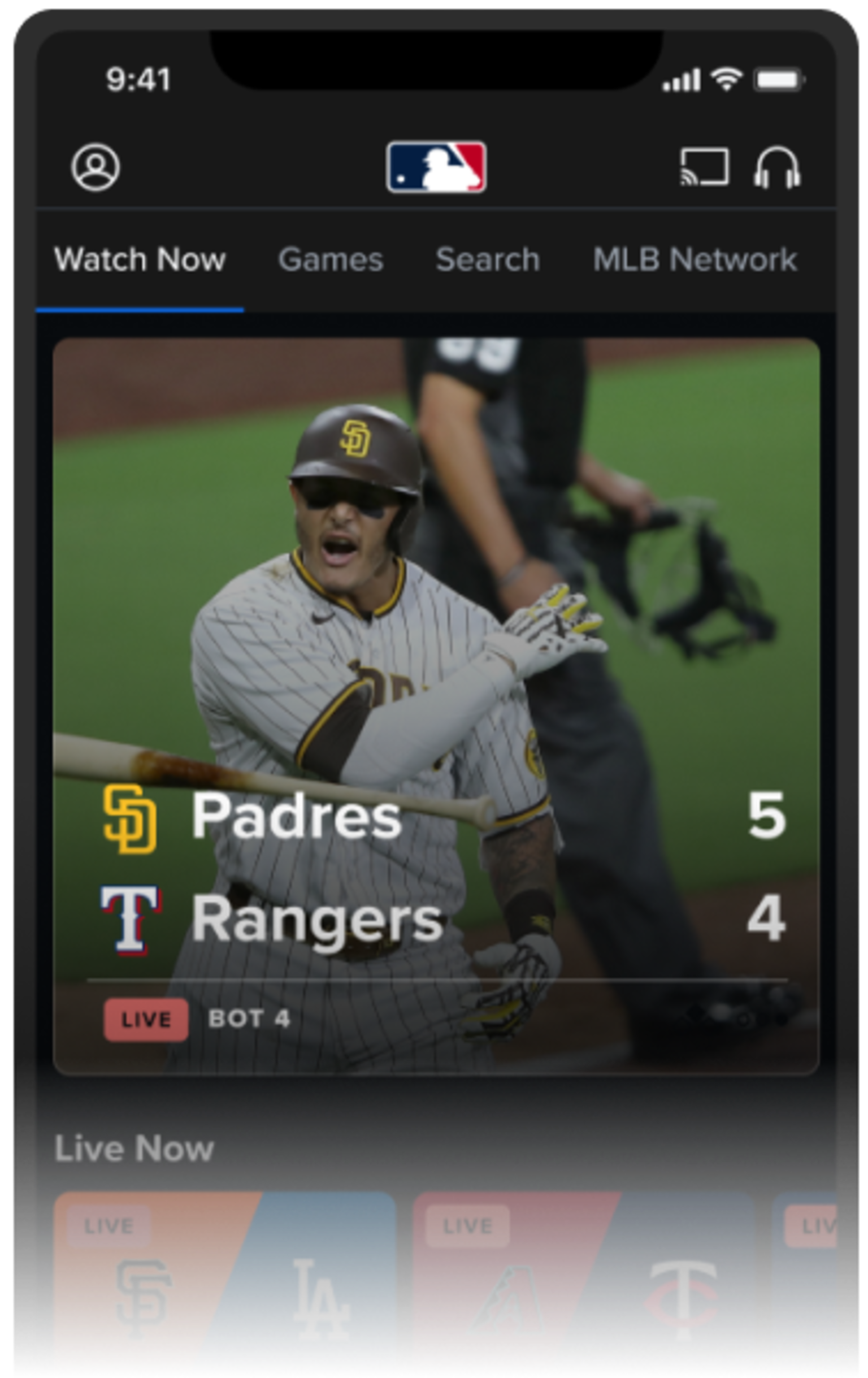 Mlb tv in online market games