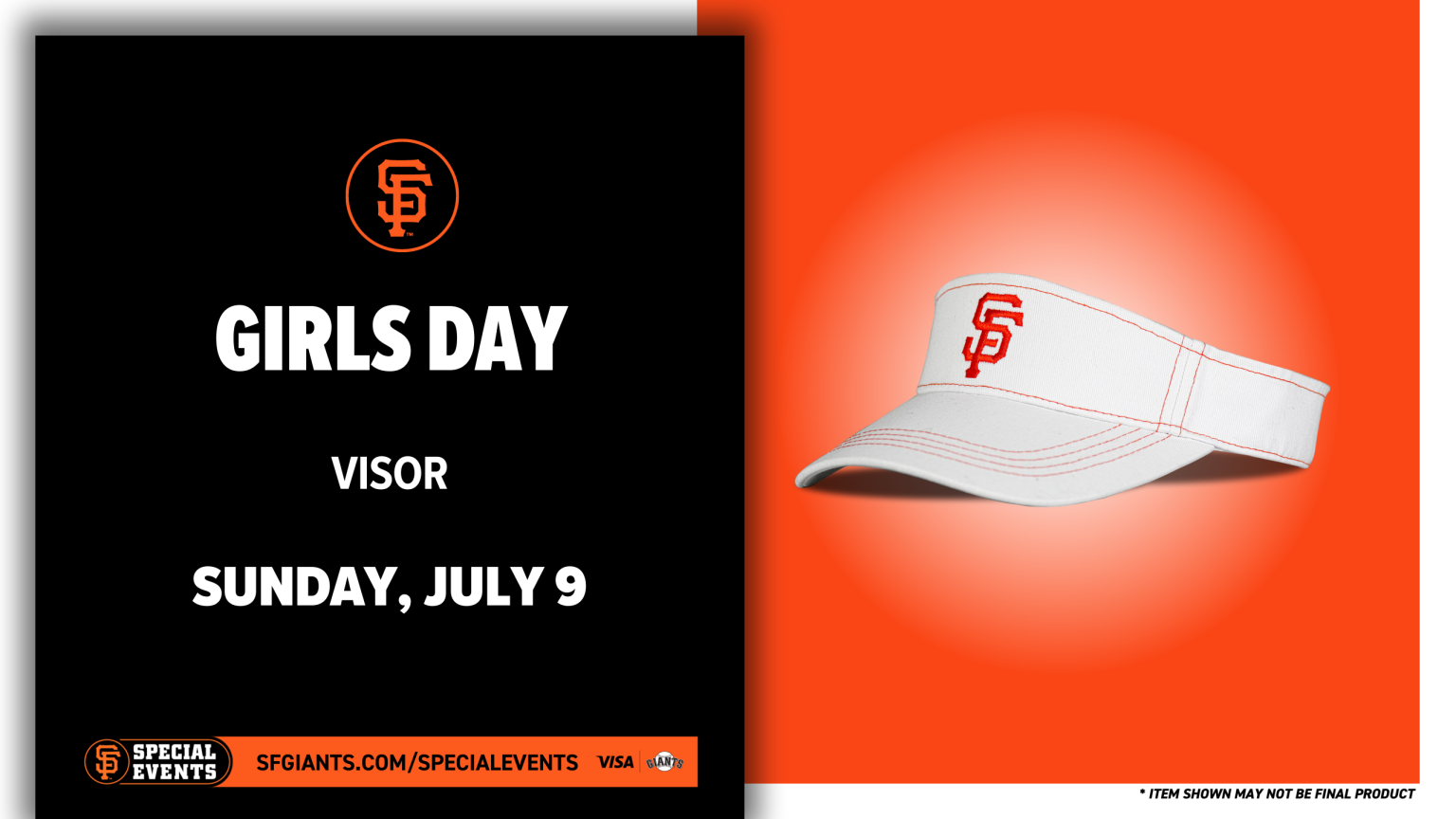 National Girls and Women in Sports Day, by San Francisco Giants