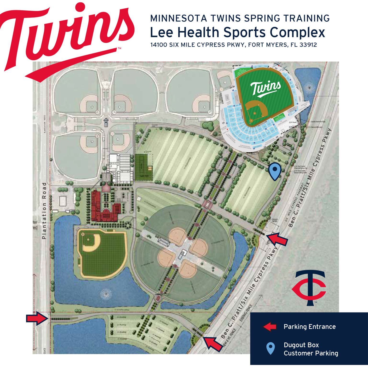 Lee Health Sports Complex Minnesota Twins