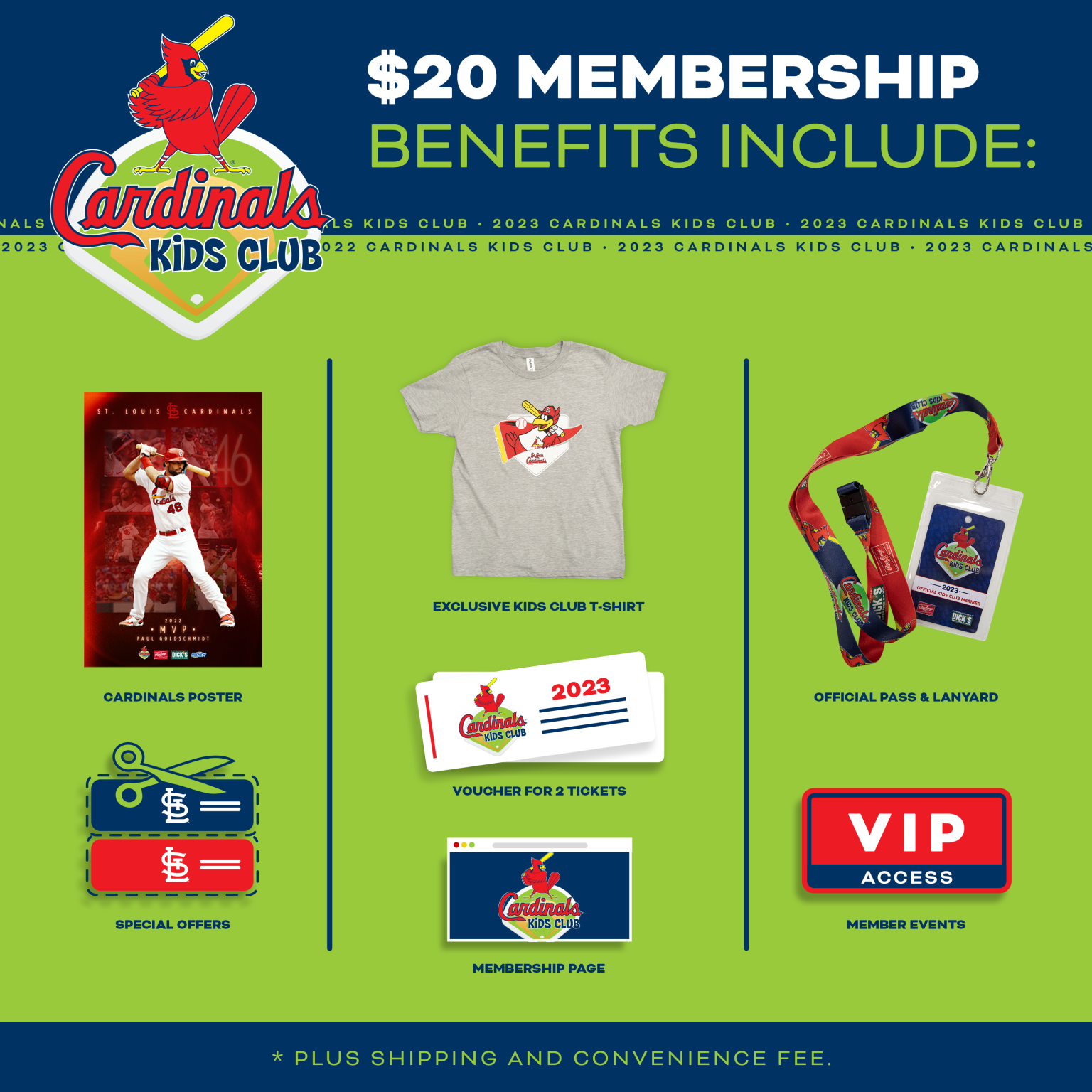 Cardinals Kids Club  St. Louis Cardinals