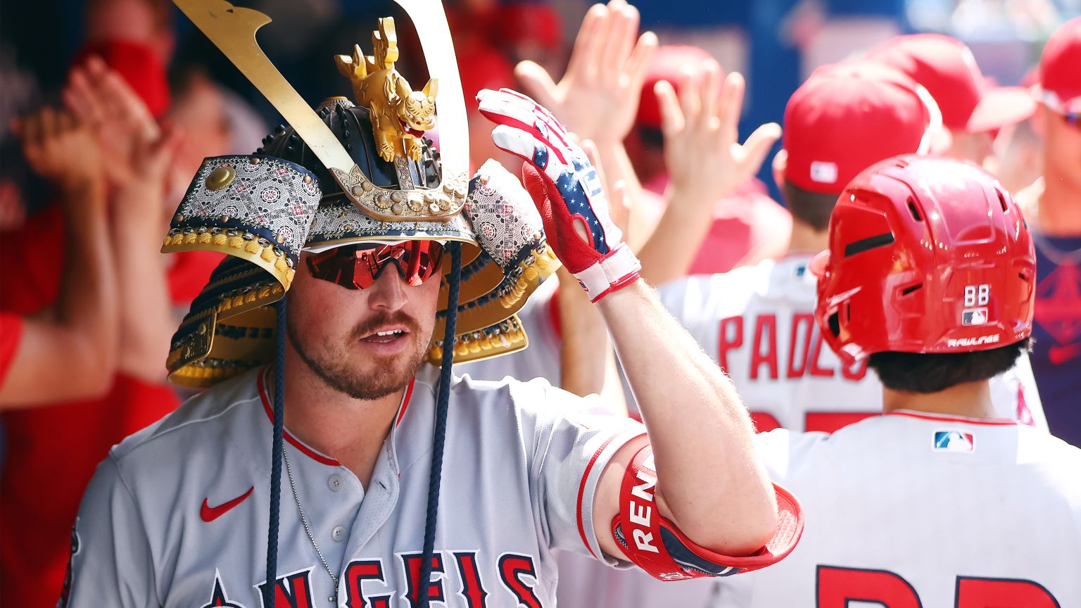 Angels baseball fans hi-res stock photography and images - Alamy