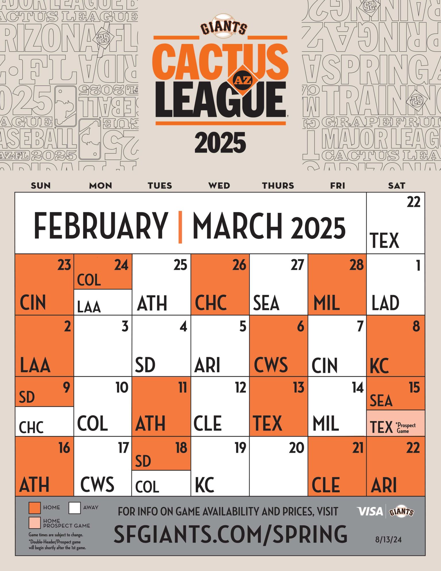 giants-spring-training-printable-schedule-san-francisco-giants