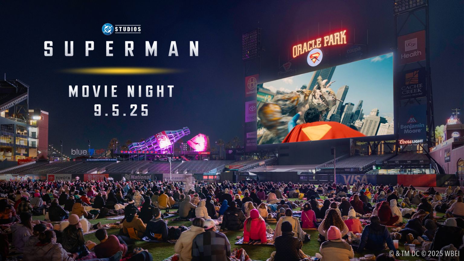 Superman Movie Night at Oracle Park | San Francisco Giants